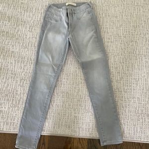 These gap jeans are grey and for kids